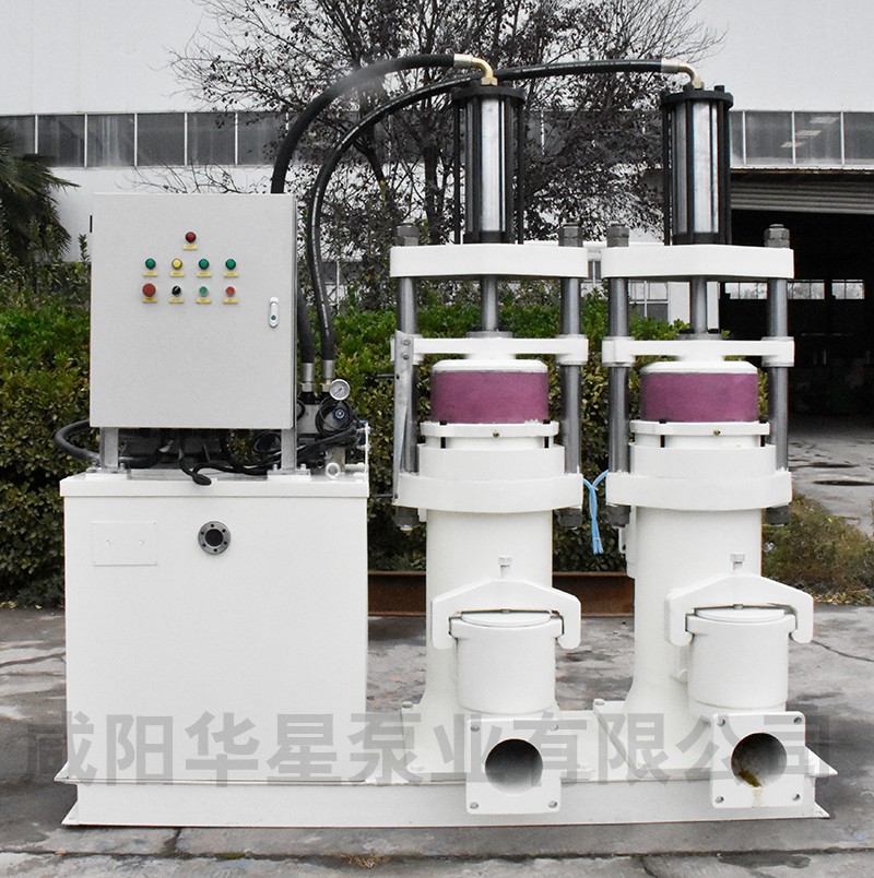 壓濾機節(jié)能進料泵，液壓陶瓷柱塞泥漿泵